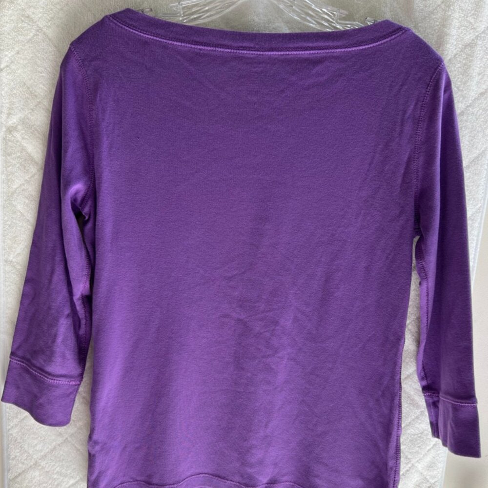 Jones New York Sport 3/4 length tee shirt - Size S - Picture 3 of 3